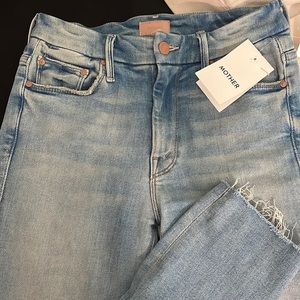 Brand new High rise mother jeans